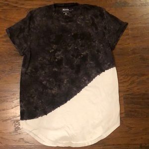 Hollister Ombré Curved Hem Tee Size Large